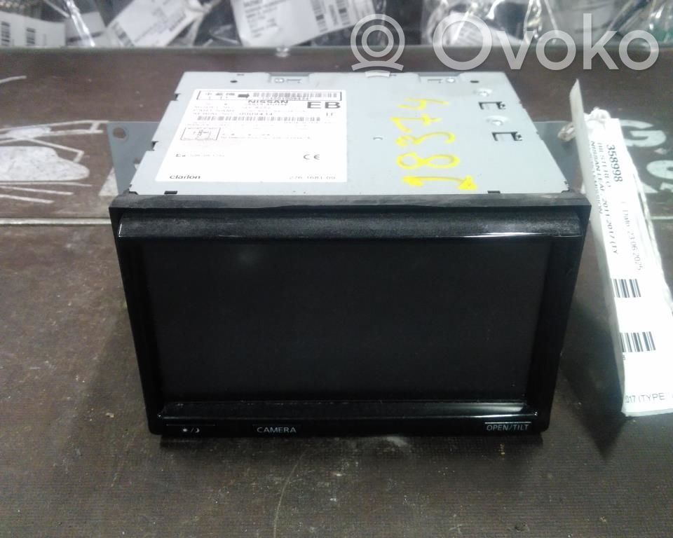 Nissan Leaf I (ZE0) Panel / Radioodtwarzacz CD/DVD/GPS 