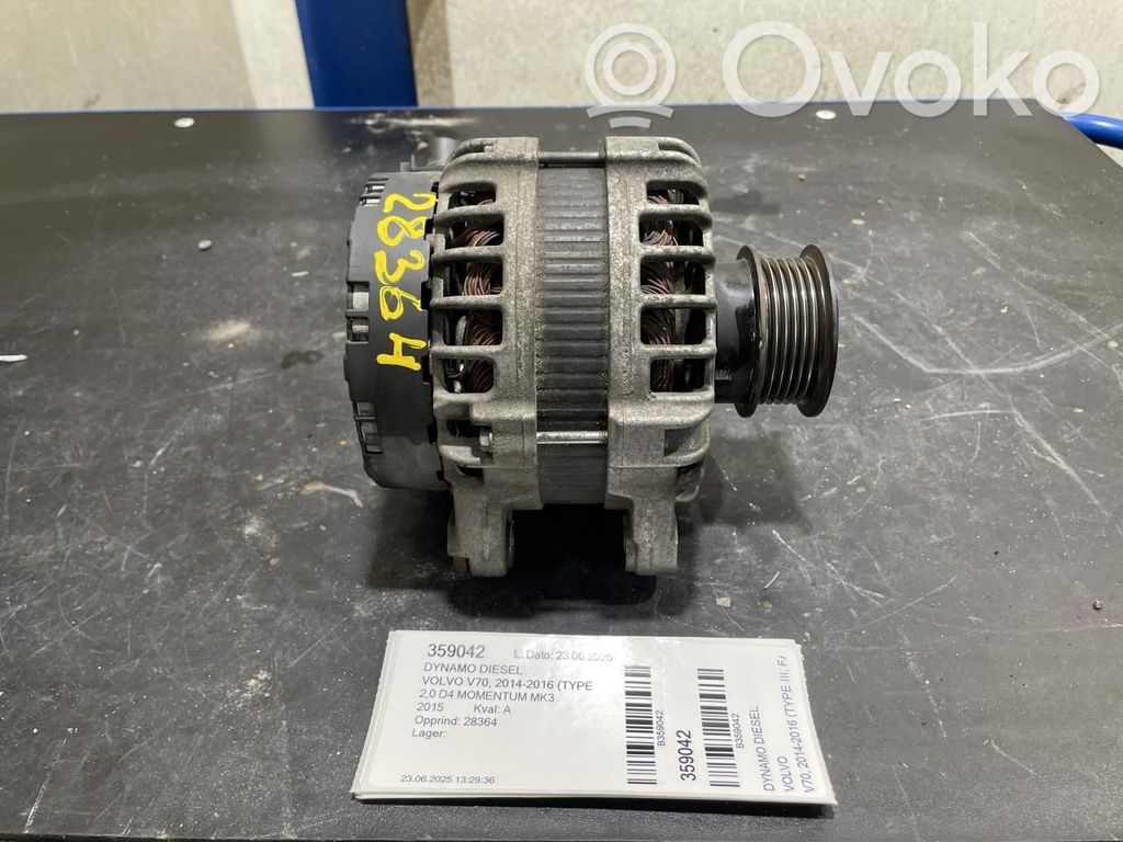 Генератор   125812009,14V210A,30659580,36002812,36010604,LRA03817
