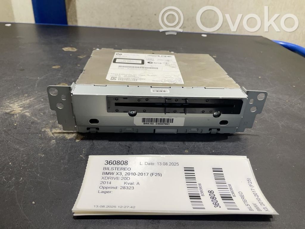 BMW X3 F25 Unitate principală radio/CD/DVD/GPS 