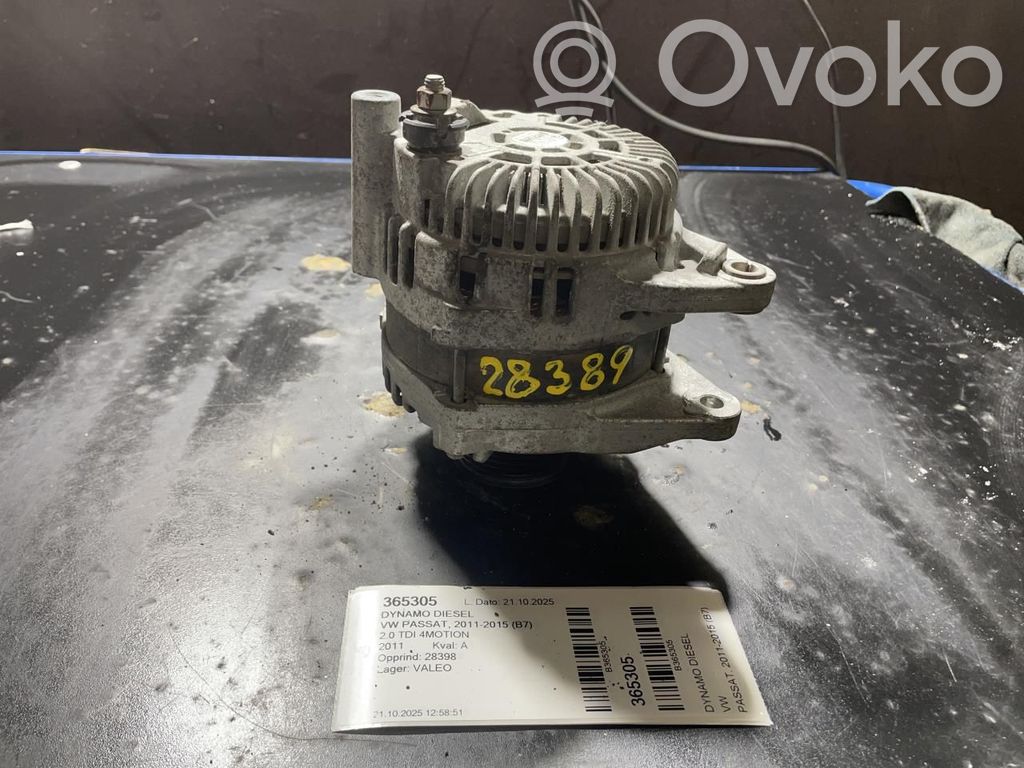 Alternator   03L903023B,1986A01487,286514,NBG3642