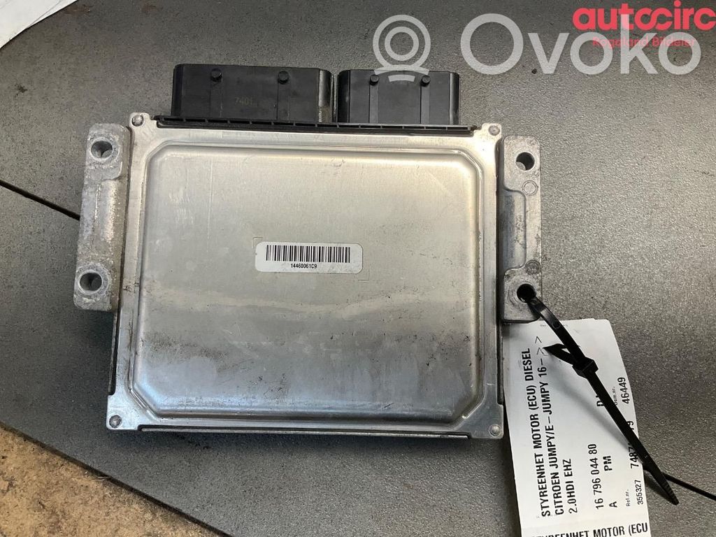Citroen Jumpy Unité de commande, module ECU de moteur 