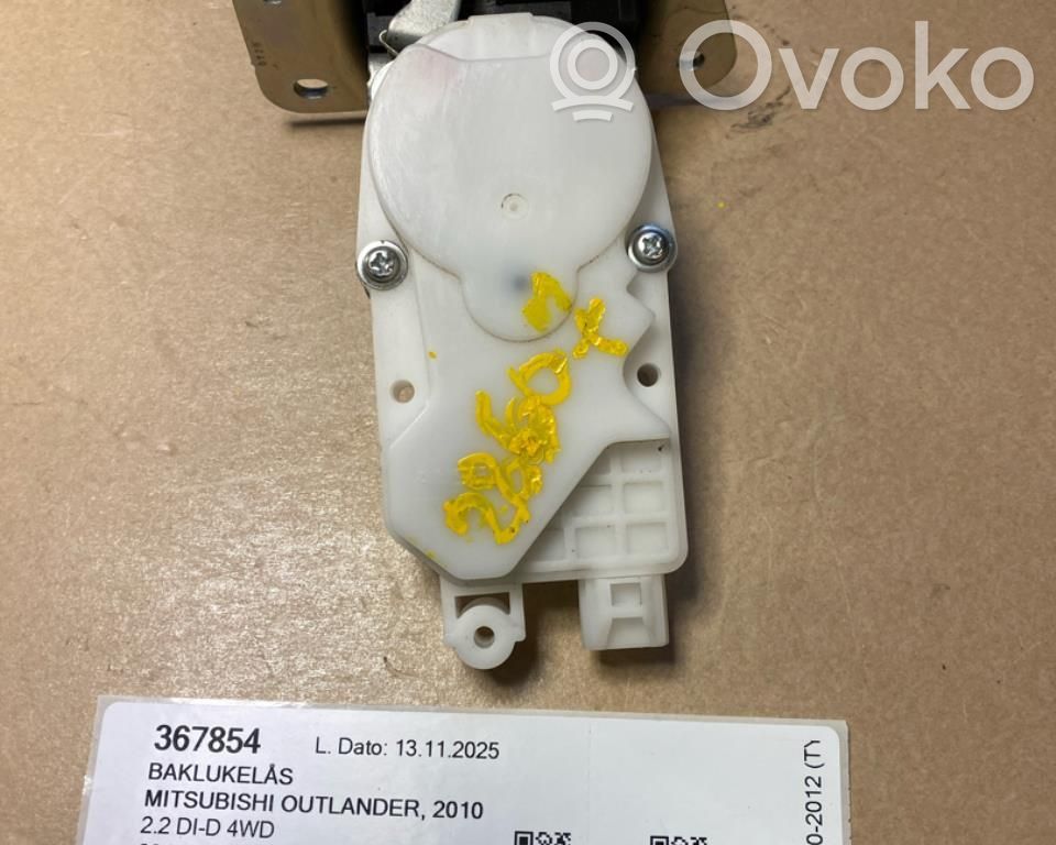 Mitsubishi Outlander Tailgate lock latch 