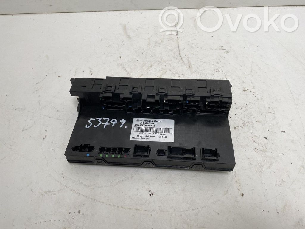 Mercedes-Benz E W211 Fuse box set 