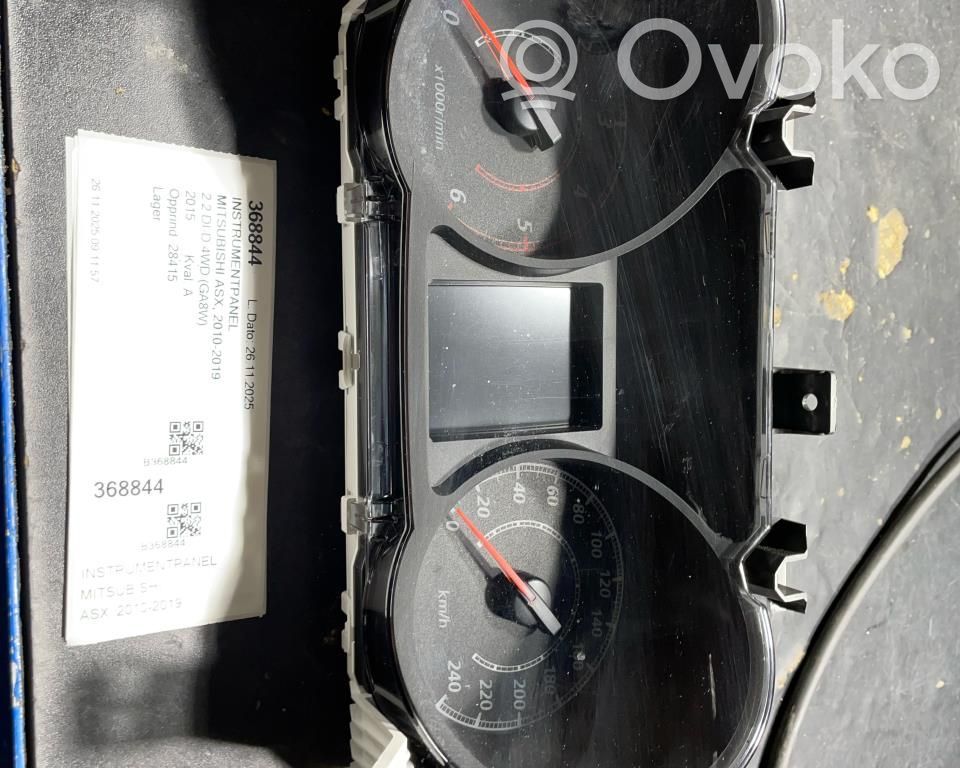 Mitsubishi ASX Speedometer (instrument cluster) 