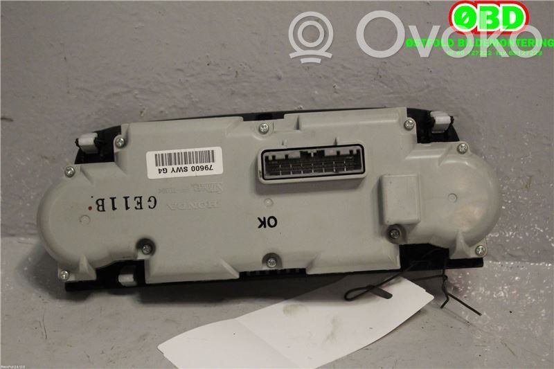 Honda CR-V Console centrale, commande chauffage/clim 