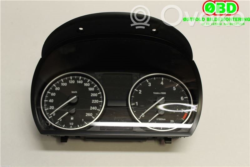 BMW 3 E90 E91 Spidometrs (instrumentu panelī) 