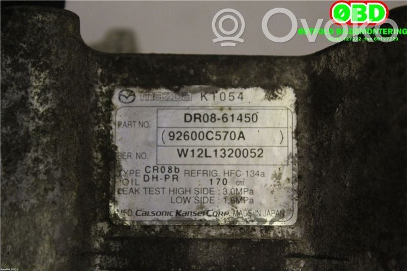 Mazda 2 Klimakompressor Pumpe