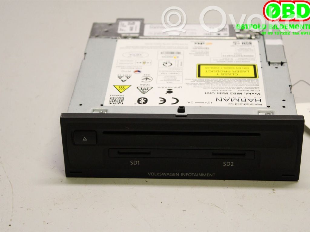 Volkswagen Tiguan Unità principale autoradio/CD/DVD/GPS