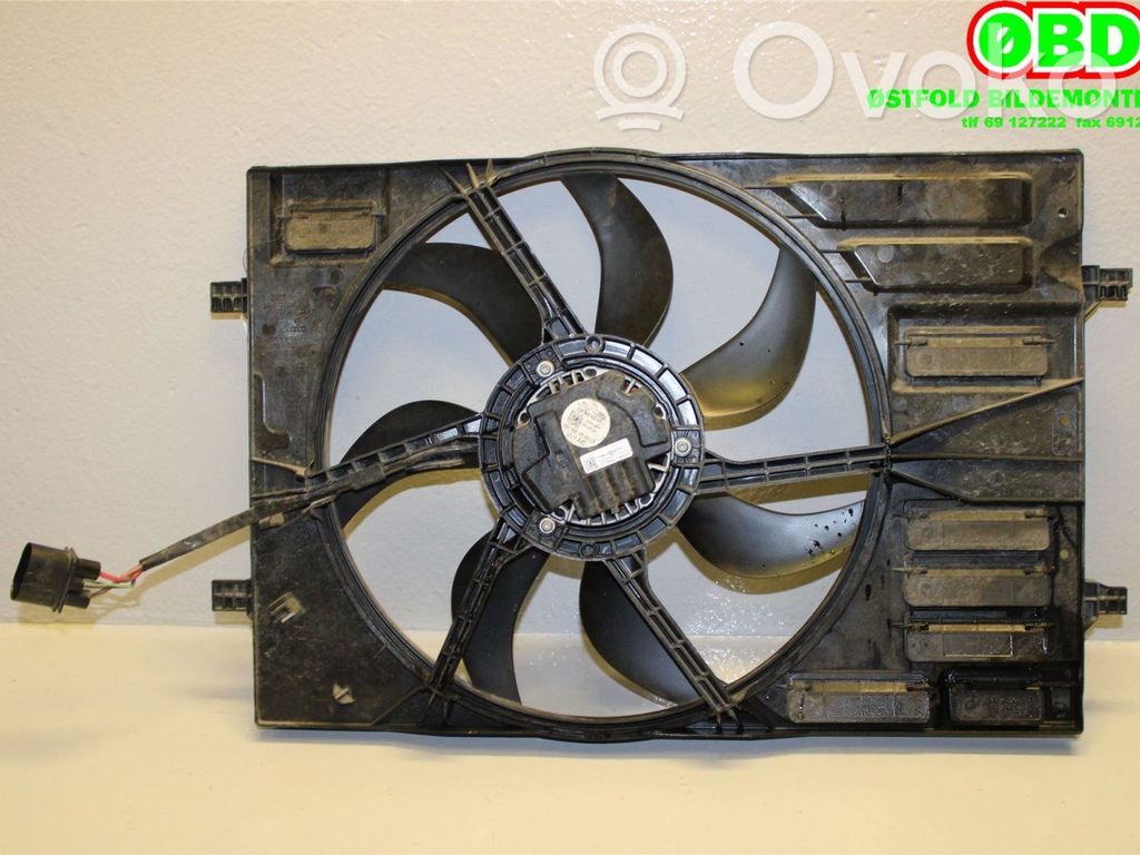 Volkswagen e-Golf Convogliatore ventilatore raffreddamento del radiatore