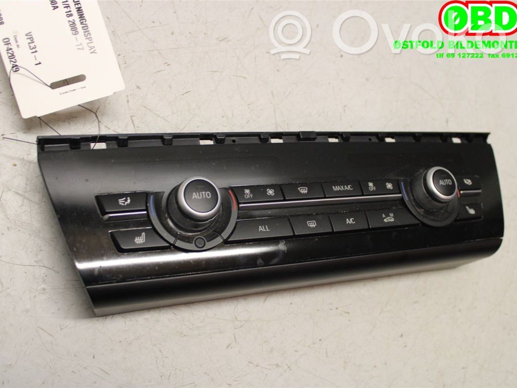 BMW 5 F10 F11 Rămă unitate control climatizare 