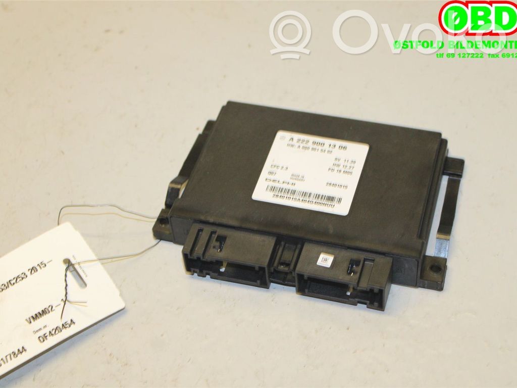 Mercedes-Benz GLC X253 C253 Module de contrôle de boîte de vitesses ECU 