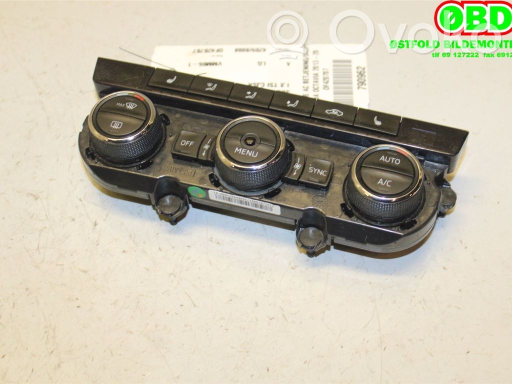 Skoda Octavia Mk3 (5E) Mascherina climatizzatore/regolatore riscaldamento 