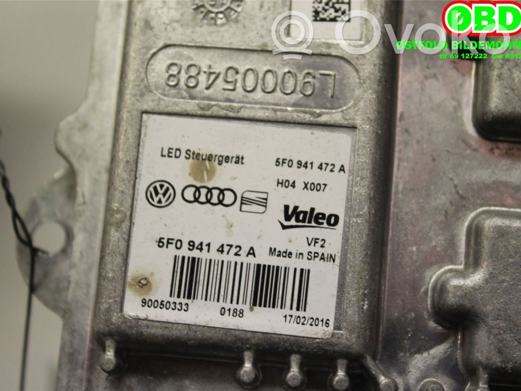 Volkswagen e-Golf Sterownik / moduł świateł Xenon 
