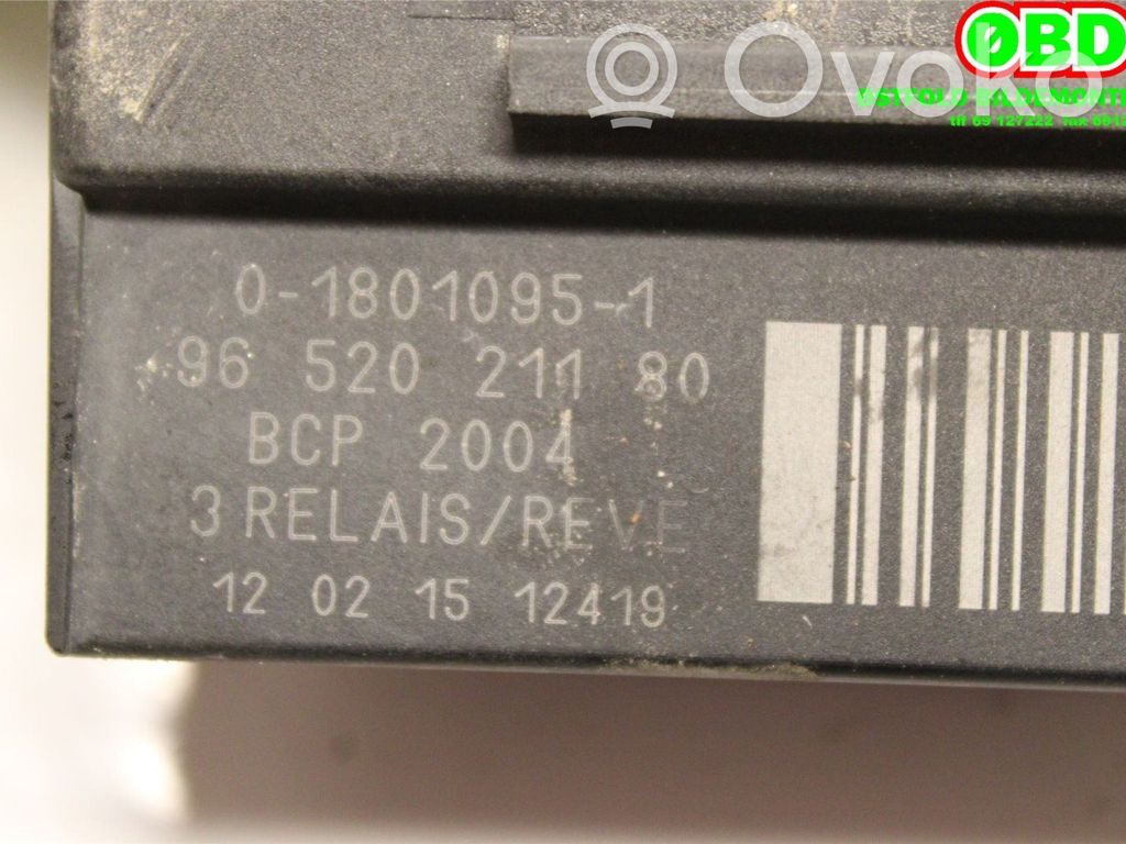 Citroen C5 Hehkutulpan esikuumennuksen rele