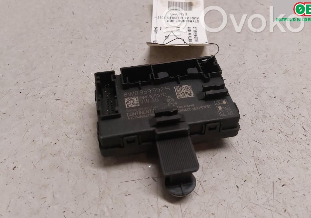 Audi A4 S4 B9 Centralina/modulo portiere 