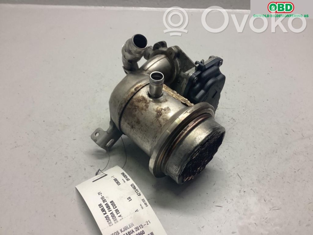 Skoda Fabia Mk3 (NJ) Valvola di raffreddamento EGR 