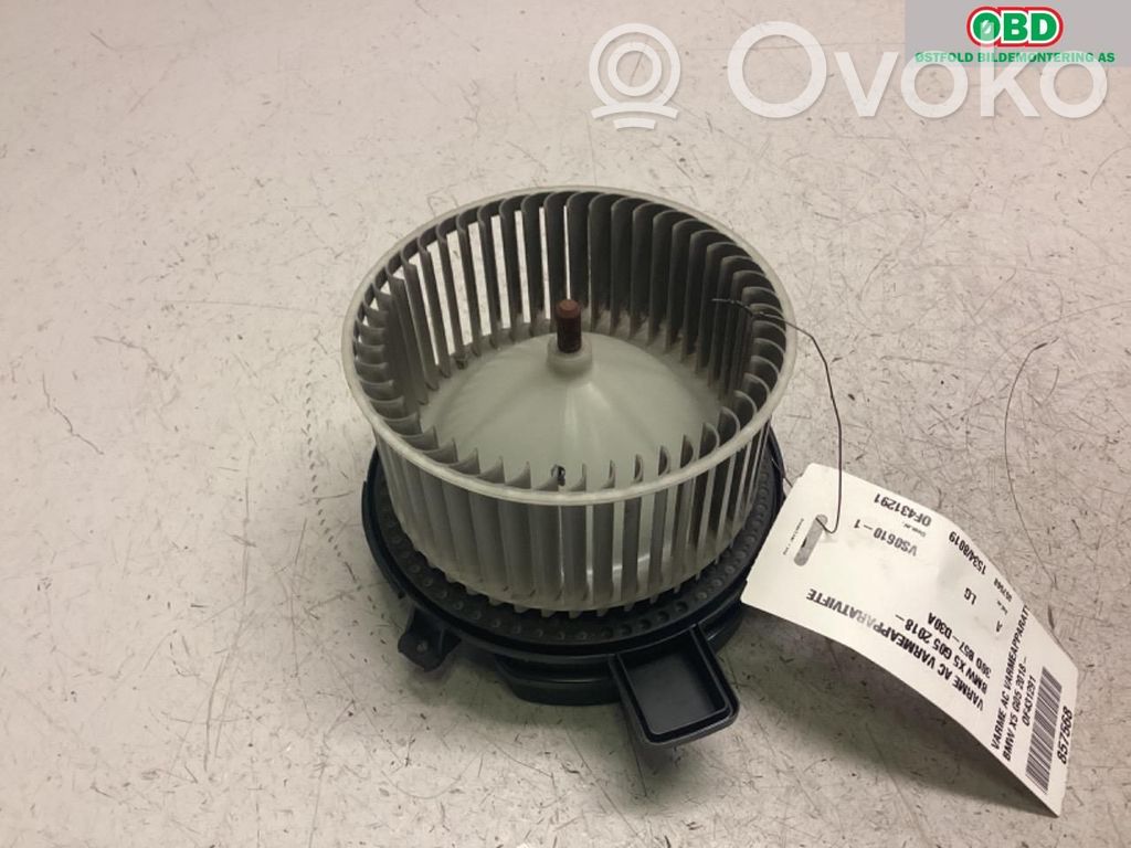 BMW X5 G05 Ventola riscaldamento/ventilatore abitacolo