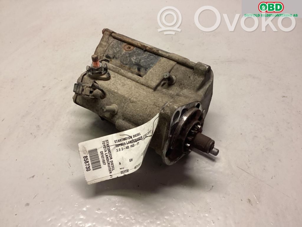 Toyota Land Cruiser (J150) Démarreur 