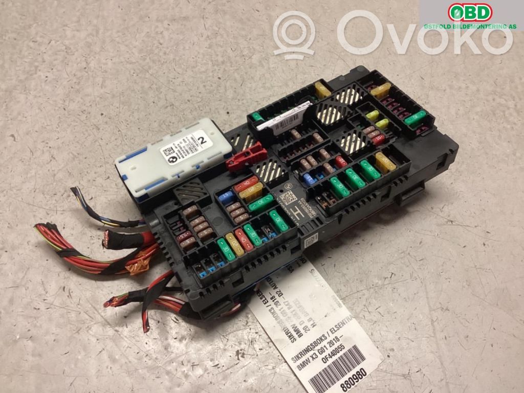 BMW X3 G01 Fuse box set 