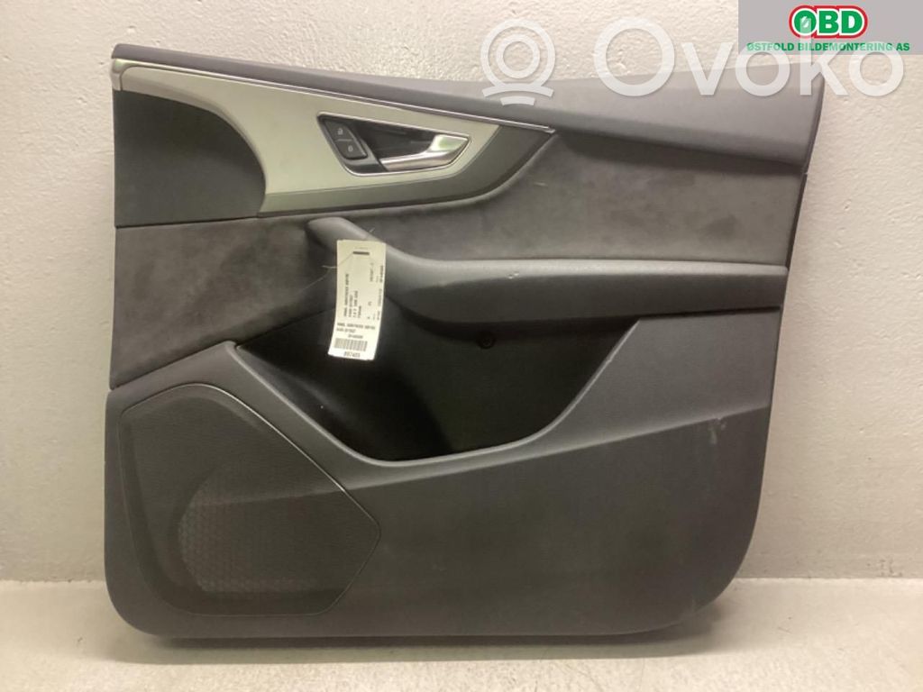 Audi Q7 4M Front door card panel trim 