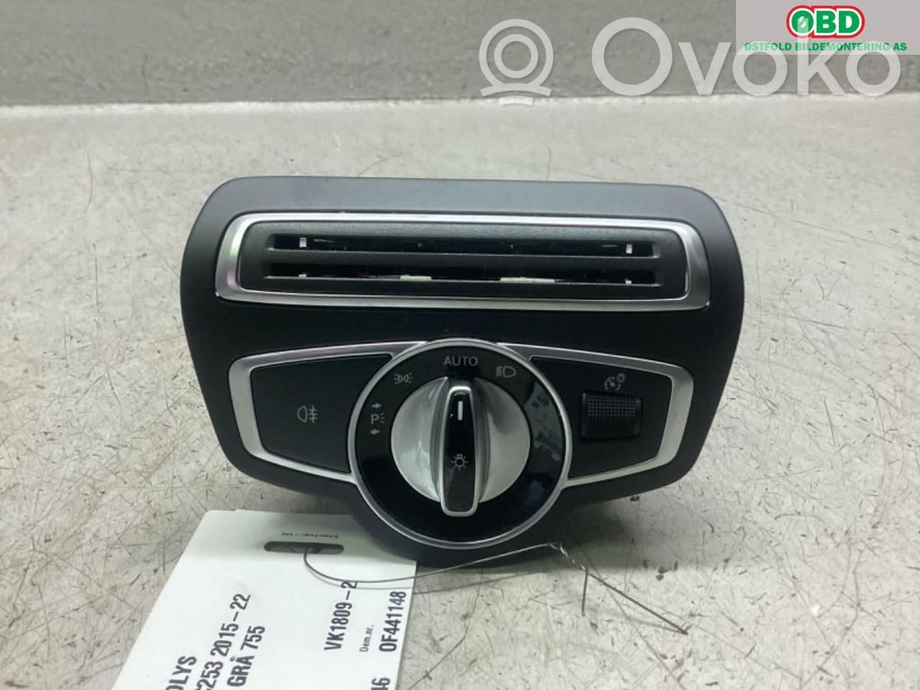 Mercedes-Benz GLC X253 C253 Interruttore luci