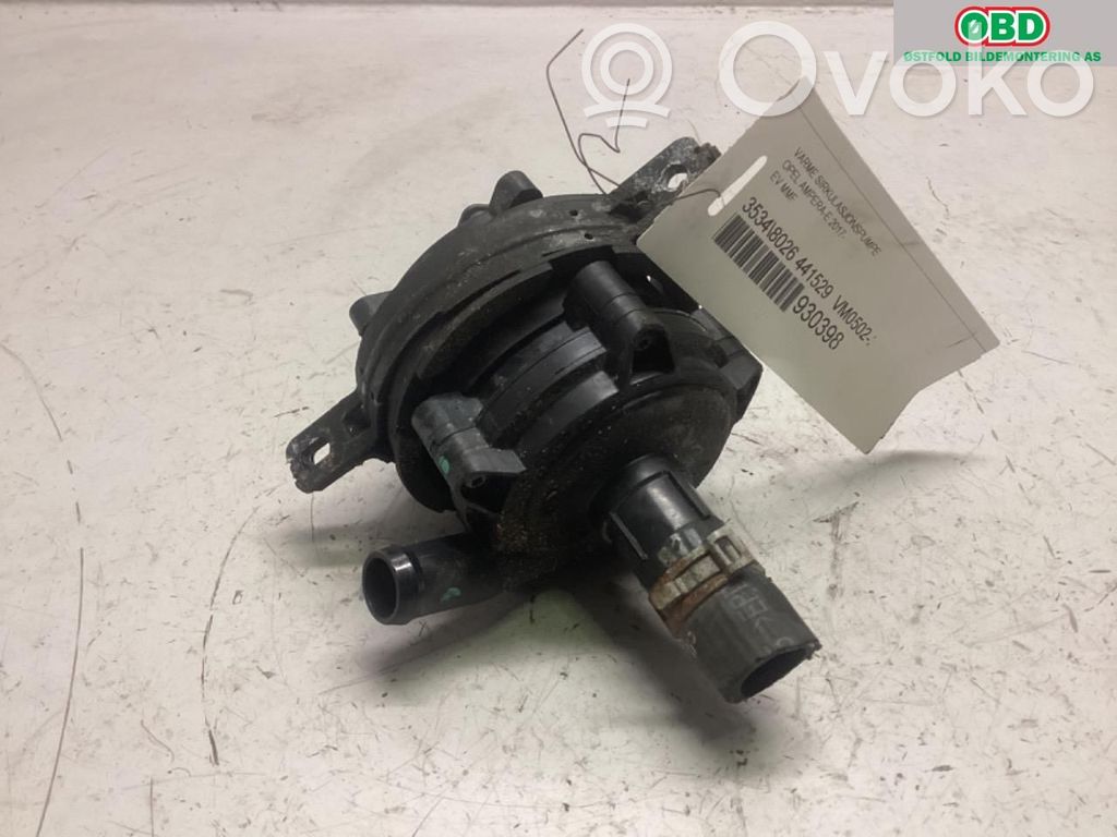 Opel Ampera- E Webasto circulation pump for autonomous heater 