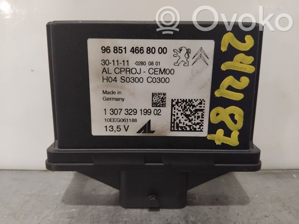 Peugeot RCZ Unitate/modul control lămpi xenon 
