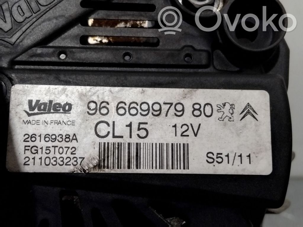 Peugeot RCZ Alternator 