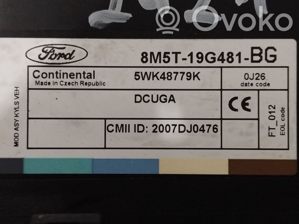 Ford Kuga I Module de contrôle sans clé Go 