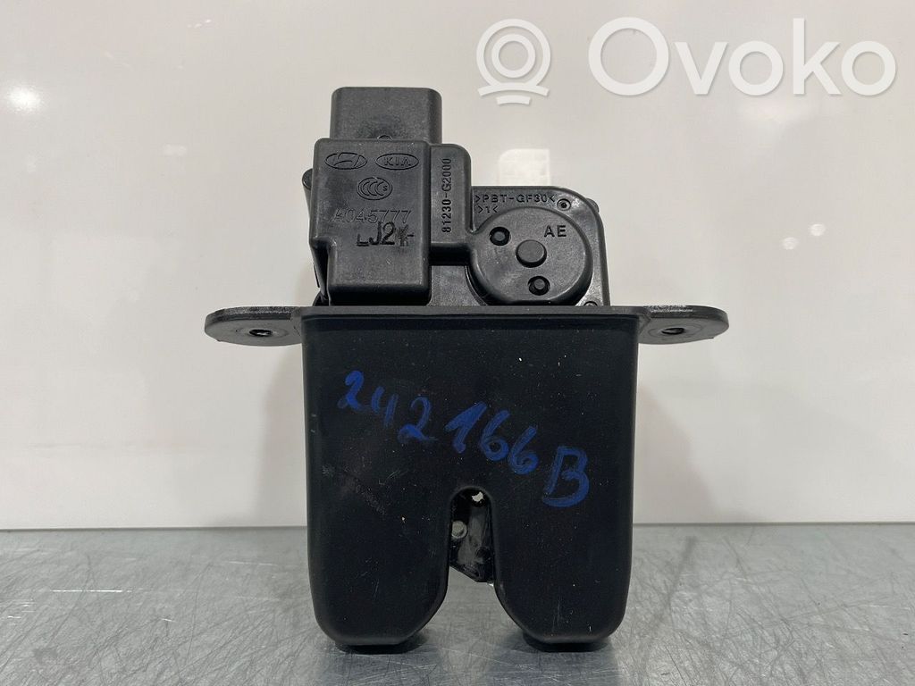 Hyundai Ioniq Tailgate lock latch 