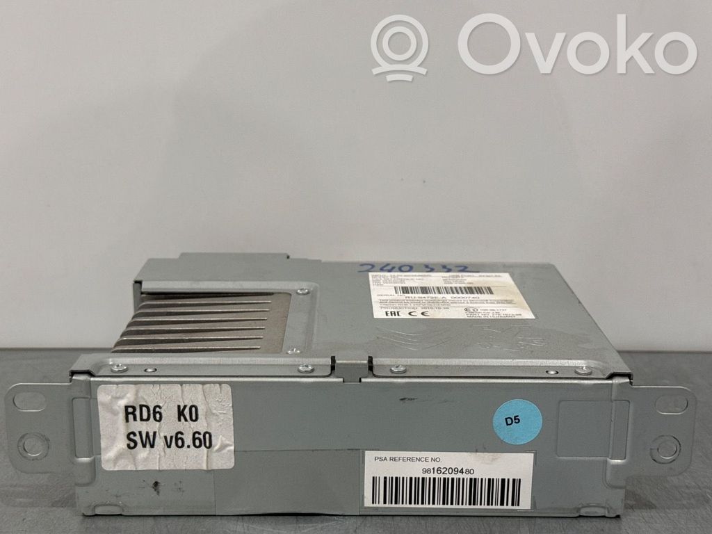 Toyota Proace Unitate principală radio/CD/DVD/GPS 