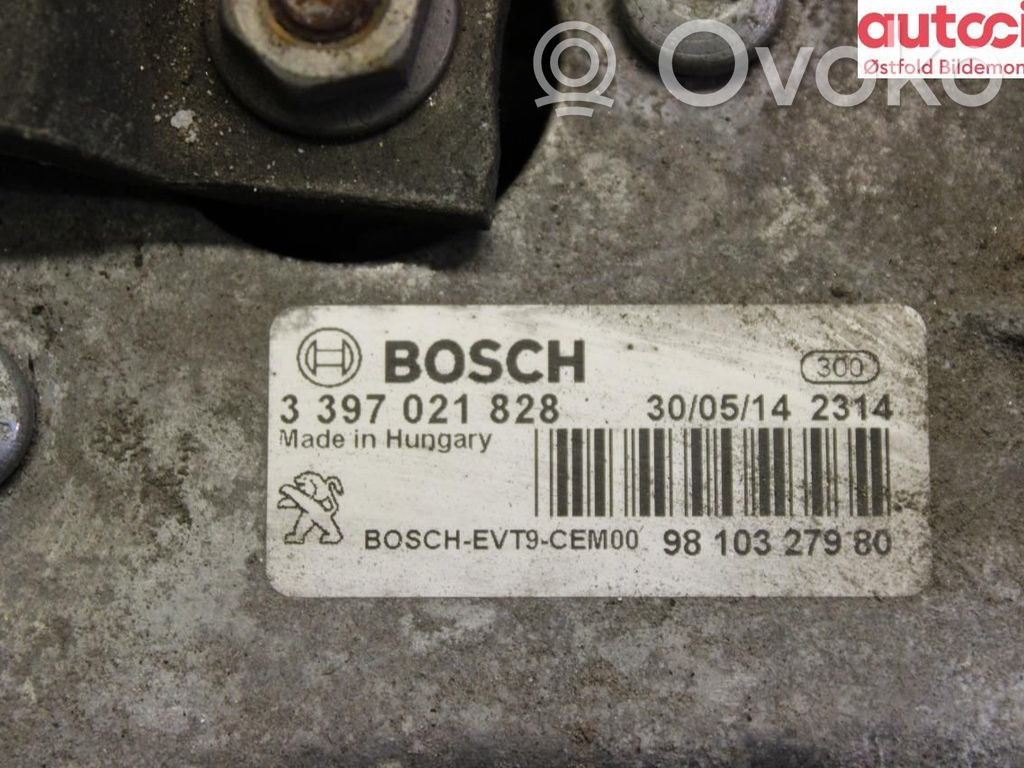 Peugeot 308 Tiranti del tergicristallo anteriore 