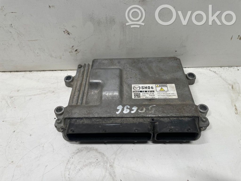 Mazda 6 Unité de commande, module ECU de moteur 