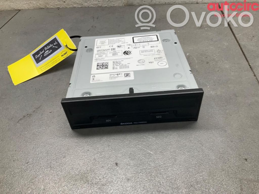 Skoda Octavia Mk3 (5E) Unità principale autoradio/CD/DVD/GPS 