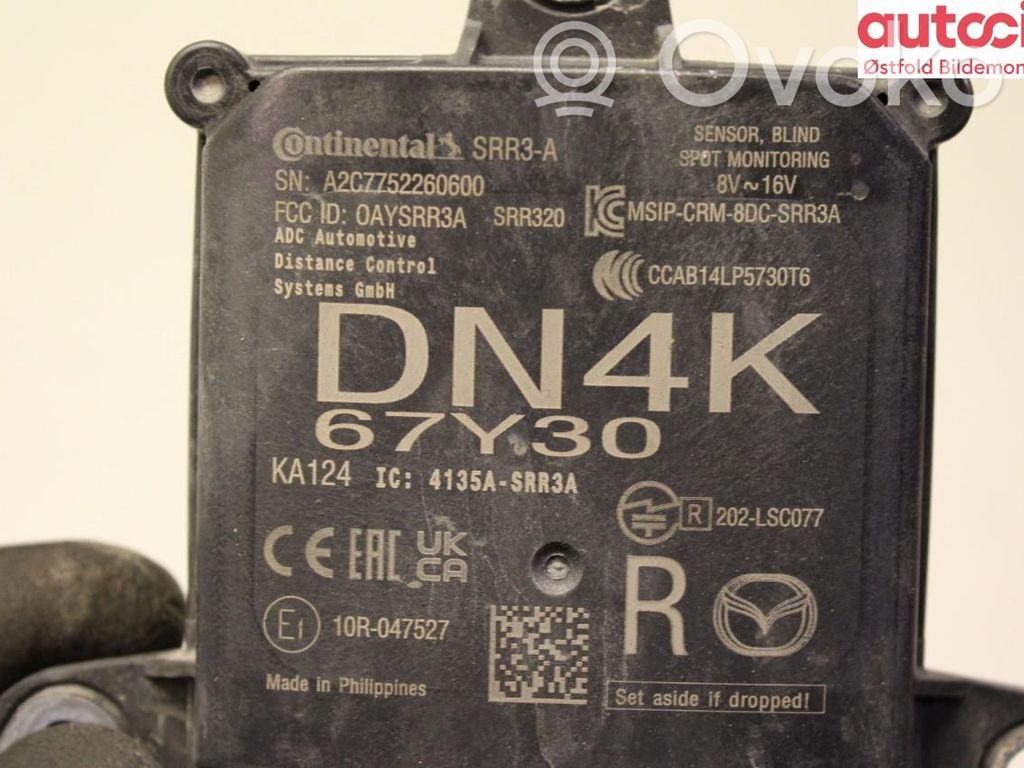 Distronic-anturi, tutka   DN4K67Y30,DN4K67Y30,DN4K67Y30,DN4K67Y30