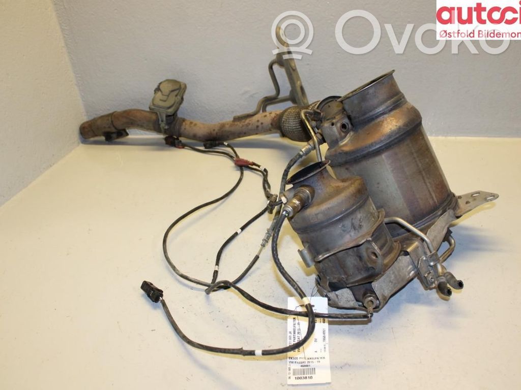 Volkswagen PASSAT B8 Filtr cząstek stałych Katalizator / FAP / DPF 