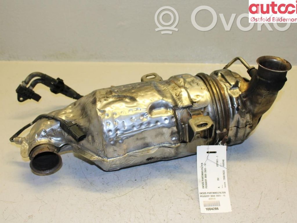 Peugeot 3008 I Filtru de particule catalizator/FAP/DPF 