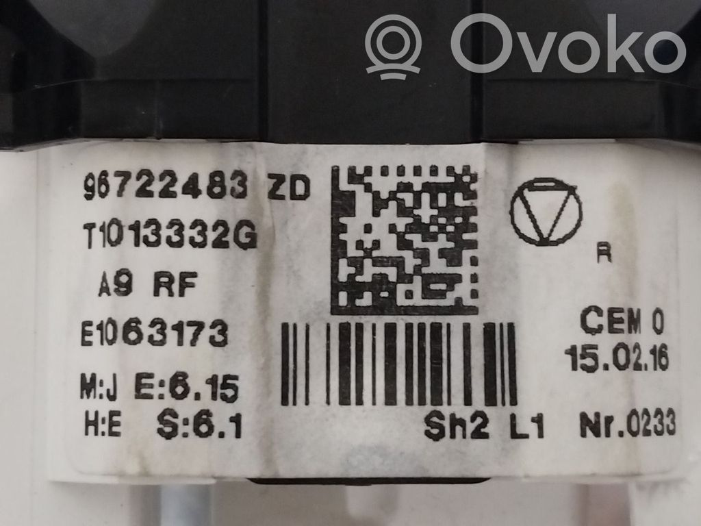 Peugeot 208 I Rămă unitate control climatizare