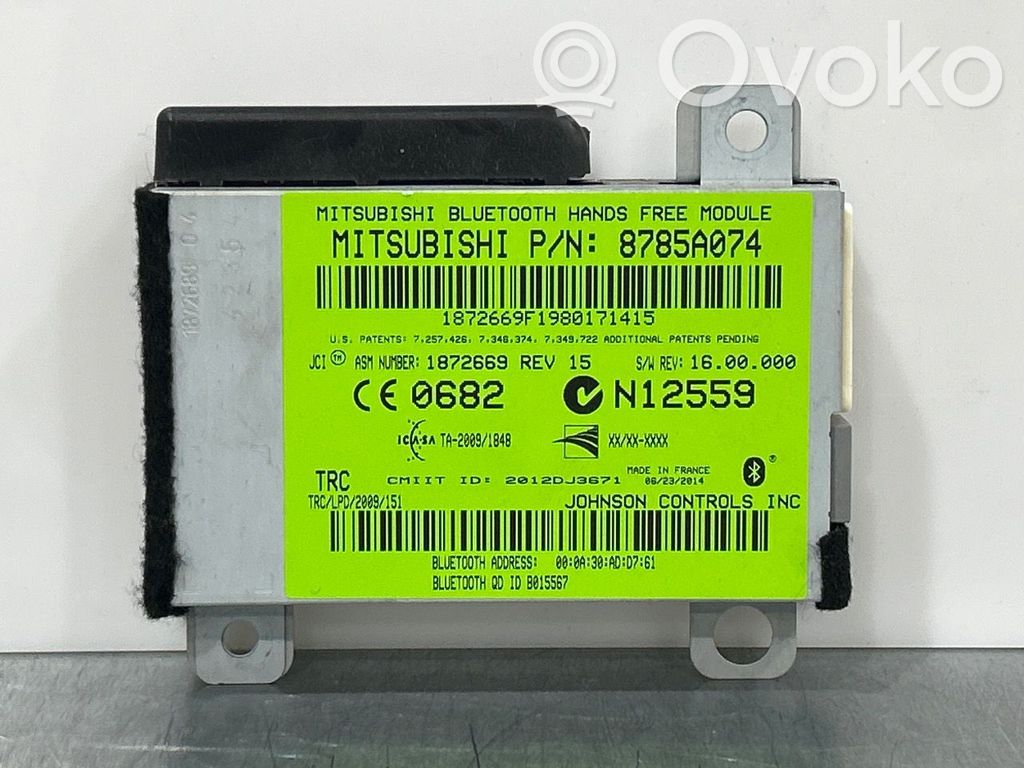 Mitsubishi Outlander Module unité de contrôle Bluetooth 