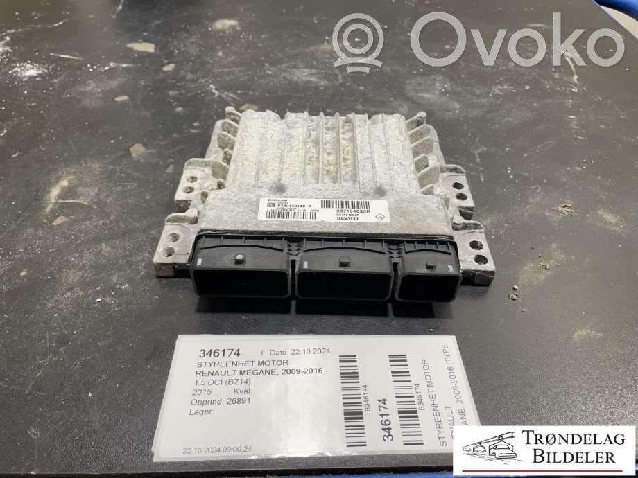 Engine control unit/module ECU   237104833R,237104833R