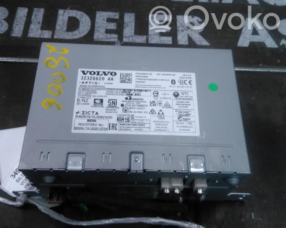 Volvo XC40 Panel / Radioodtwarzacz CD/DVD/GPS 