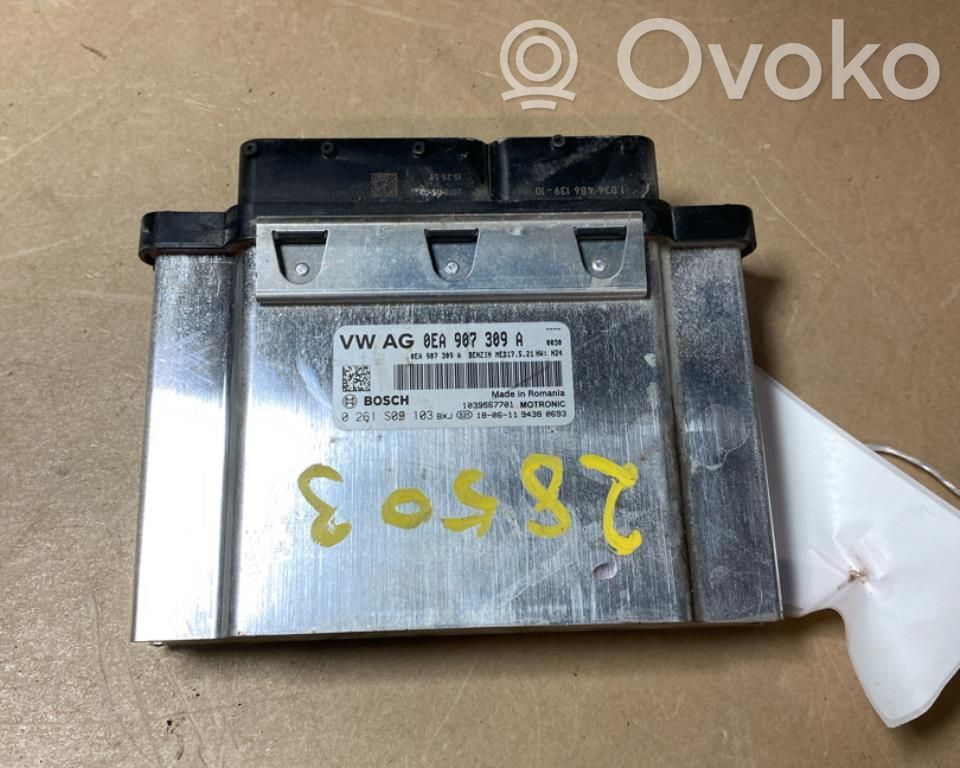 Volkswagen e-Golf Unité de commande, module ECU de moteur 