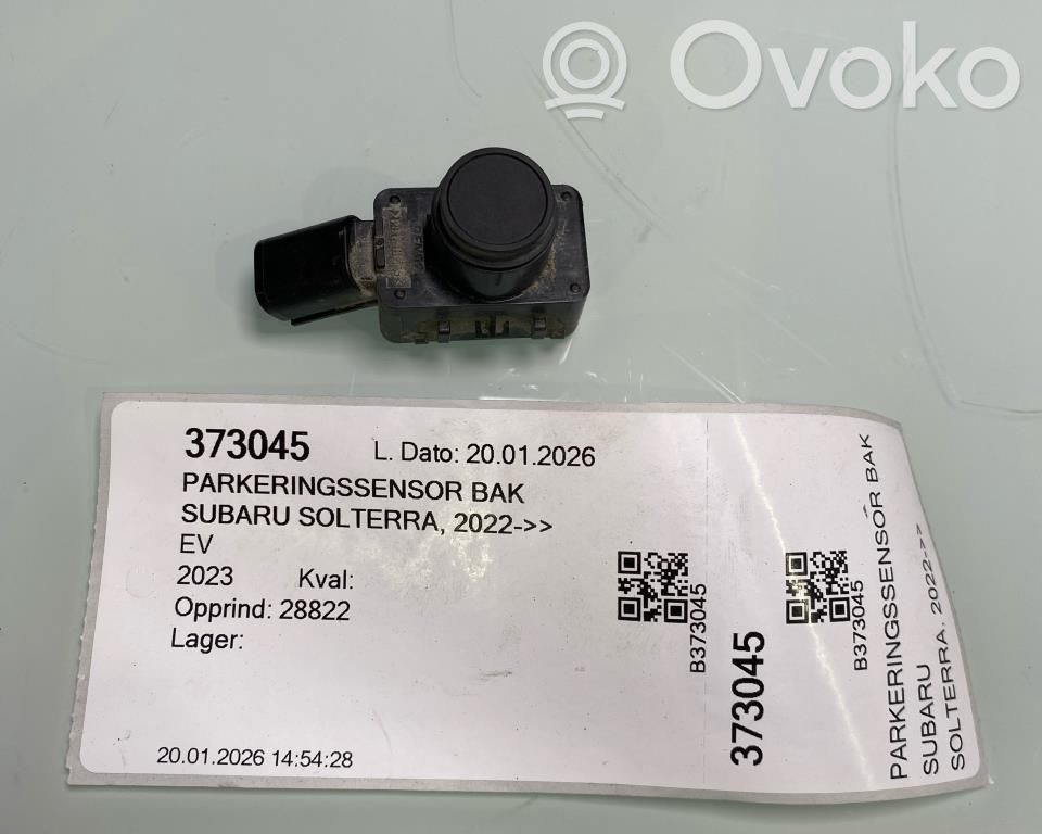 Subaru Solterra Przycisk / Włącznik czujnika parkowania PDC 