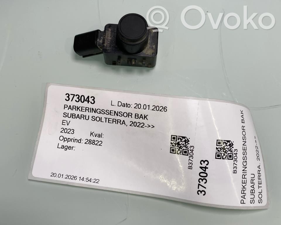 Subaru Solterra Przycisk / Włącznik czujnika parkowania PDC 