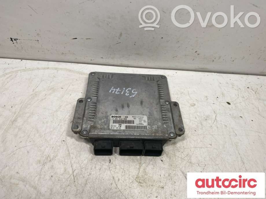 Peugeot 807 Unidad de control/módulo ECU del motor 