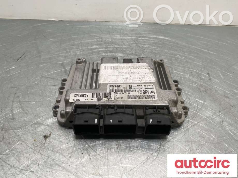 Peugeot 307 Engine control unit/module ECU 
