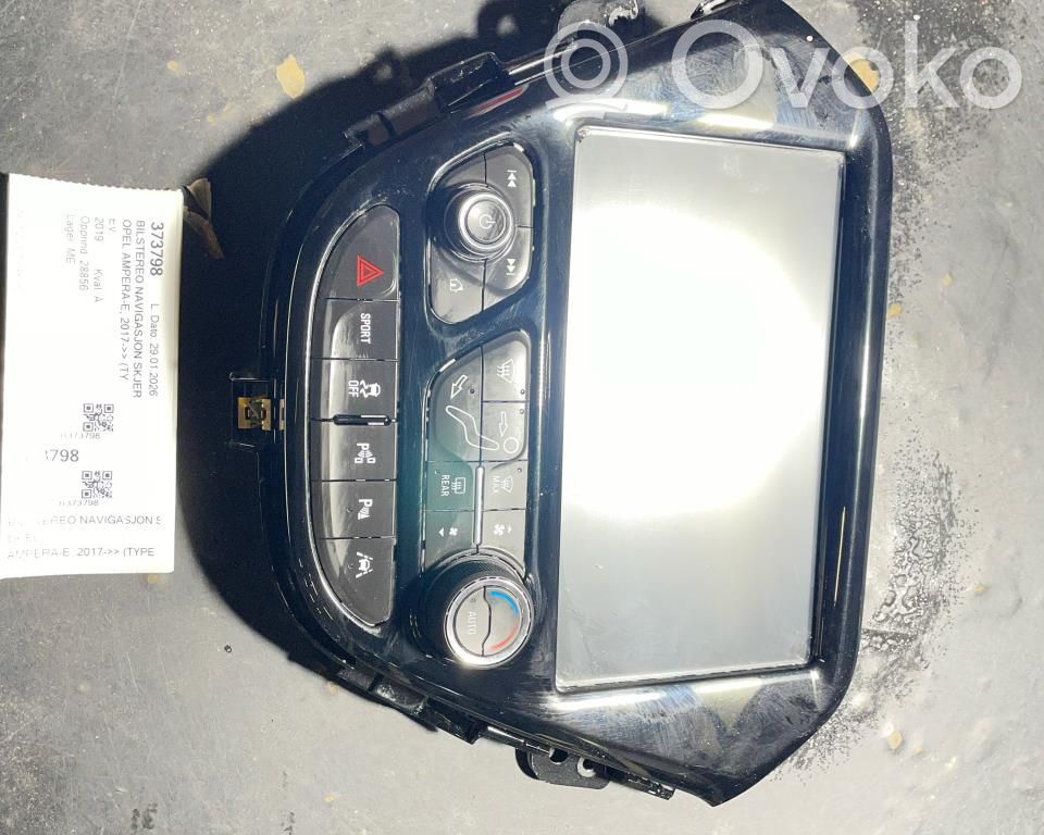 Opel Ampera- E Screen/display/small screen 