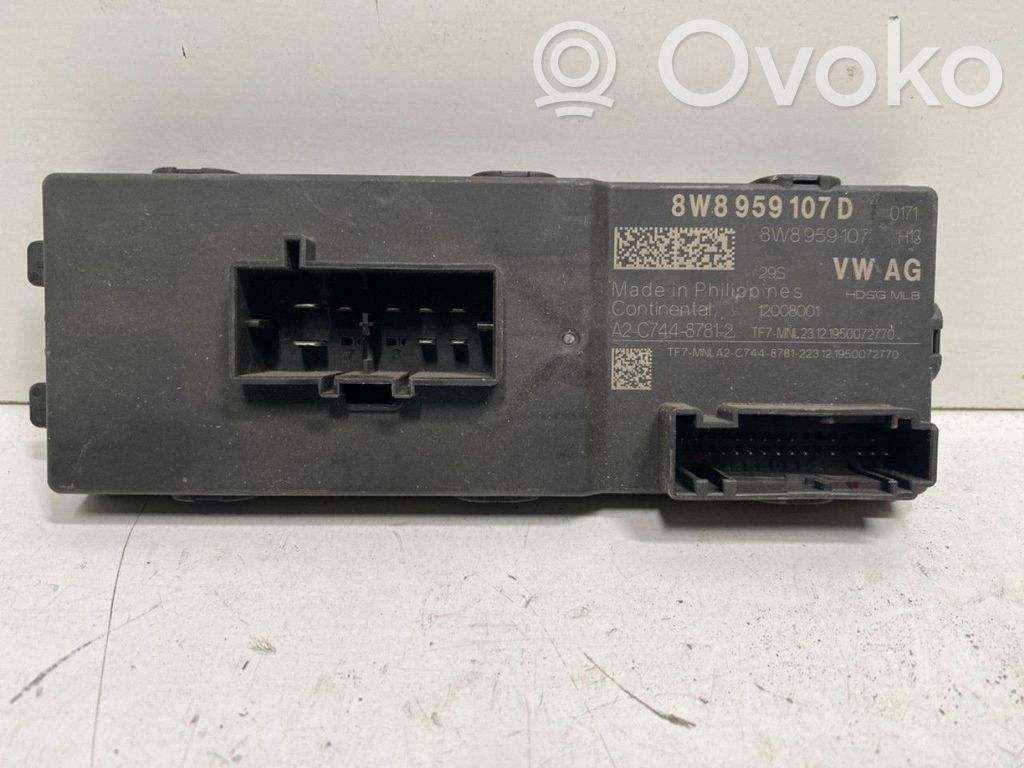 Unité de commande / module de hayon   8W8959107D,8W8959107D,A2C74487812,8W8959107D,A2C74487812