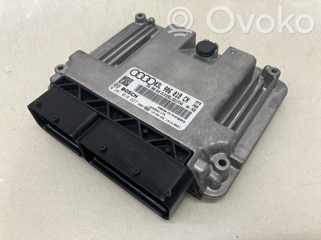 Engine control unit/module ECU   03L906018CN,0281018227,0281018227,03L906018CN