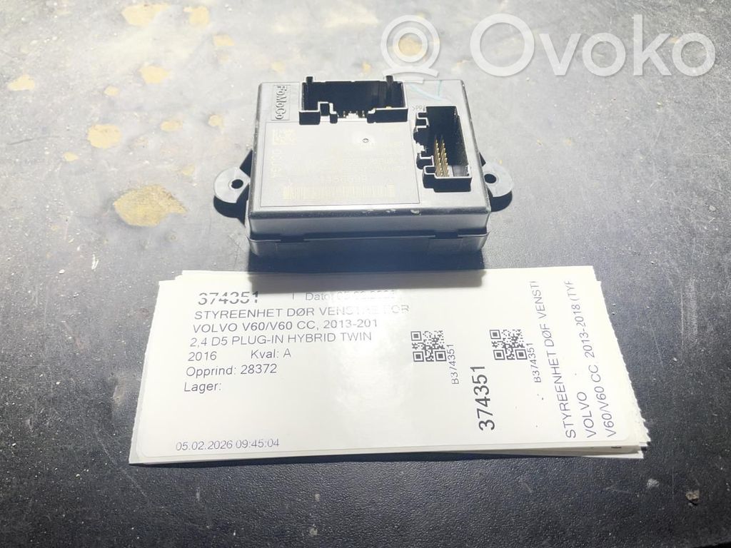 Volvo V60 Door control unit/module 